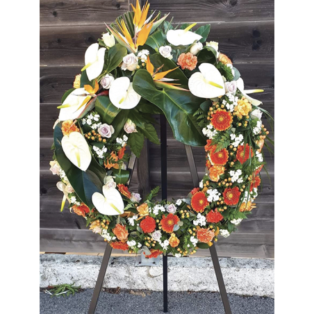 COURONNE SUR TRÉPIED