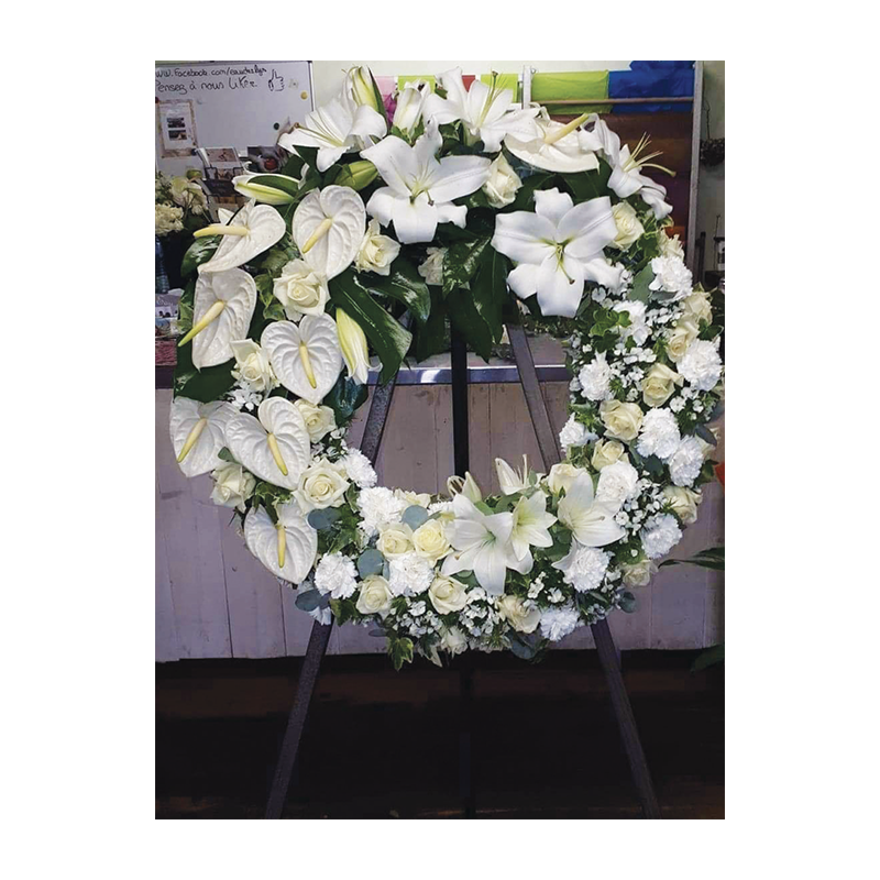 COURONNE SUR TRÉPIED